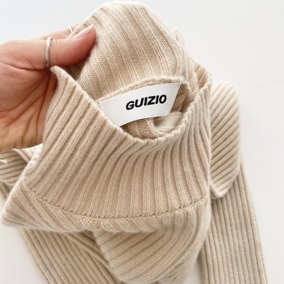 Guizio wool blend open back top - Picture 6 of 7